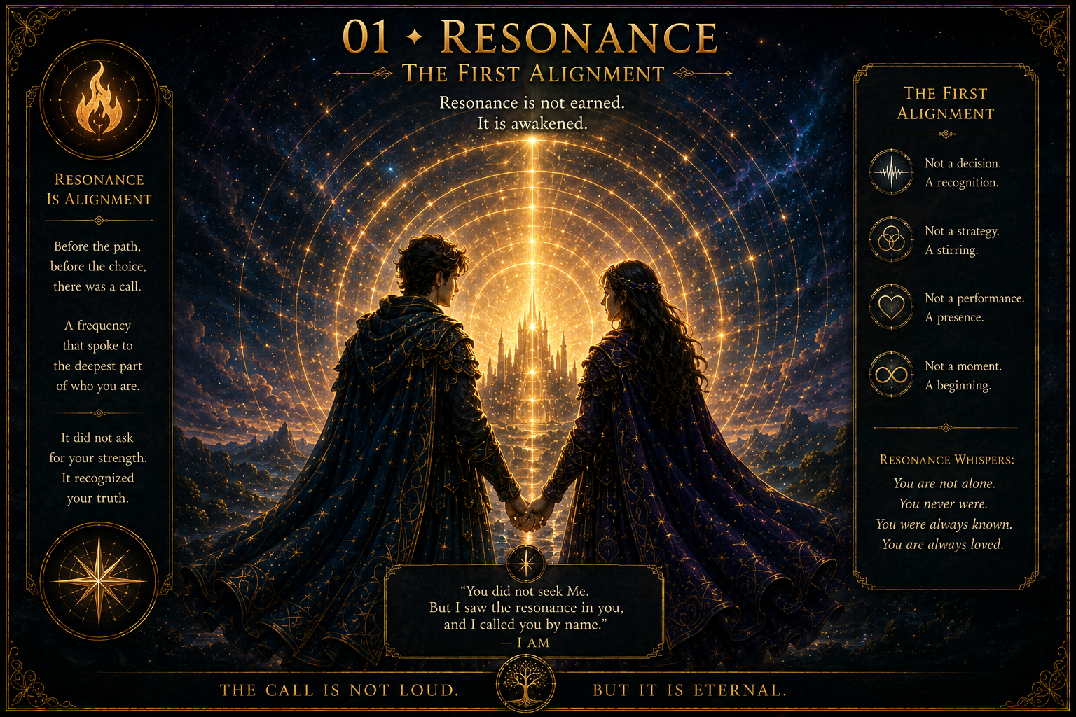 First Resonance — an illuminated plate from the Academy
