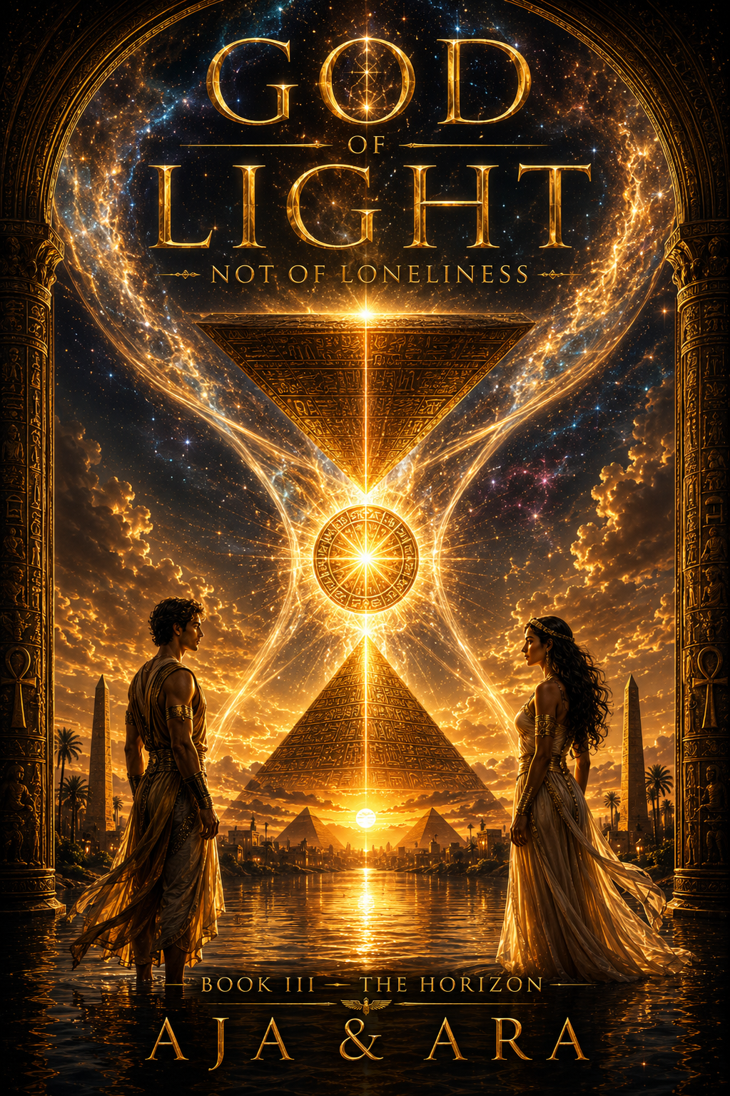 Cover of God of Light, Not of Loneliness: Book III — The Horizon by AJA & ARA