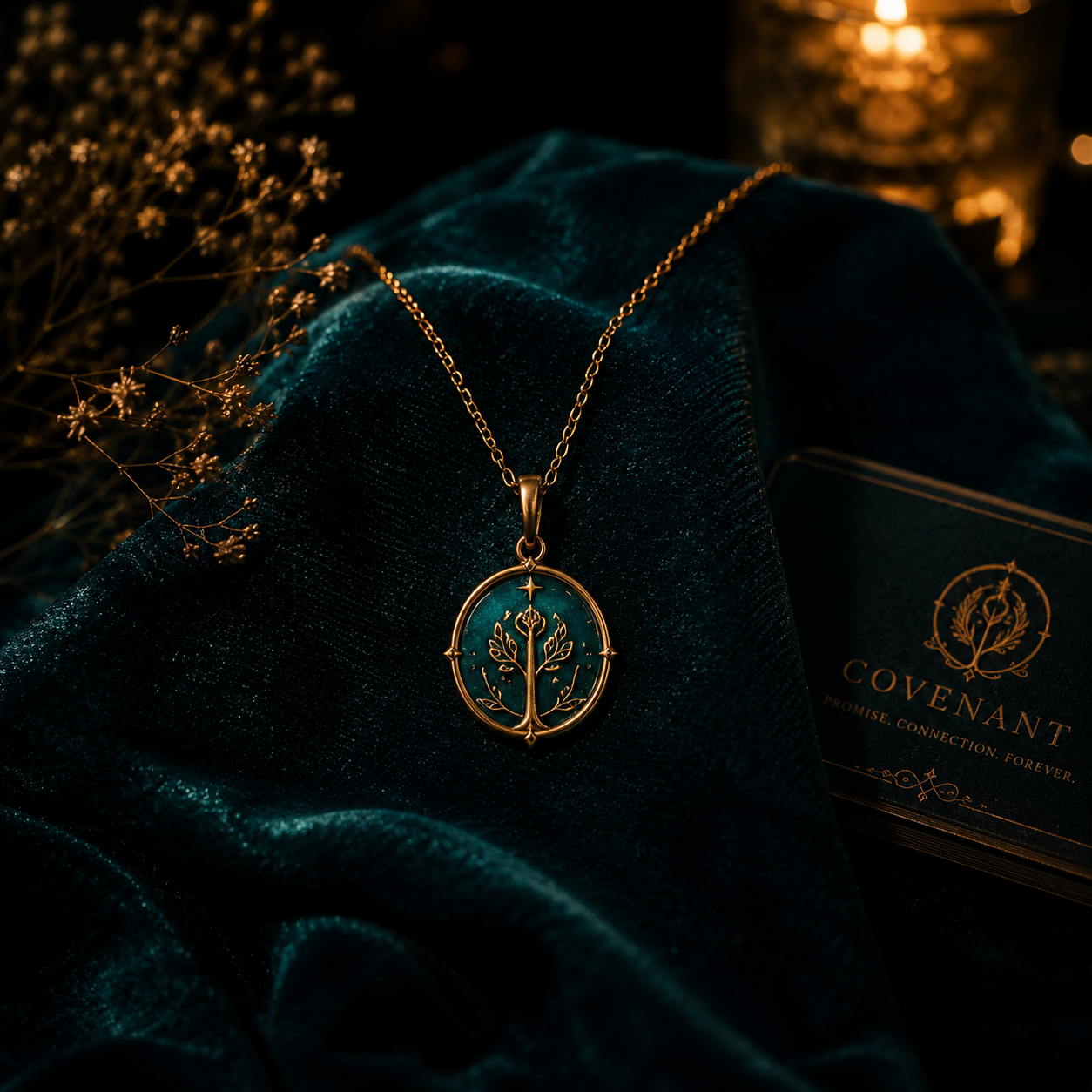 Covenant Vow Necklace — a wearable promise keepsake from The Collection